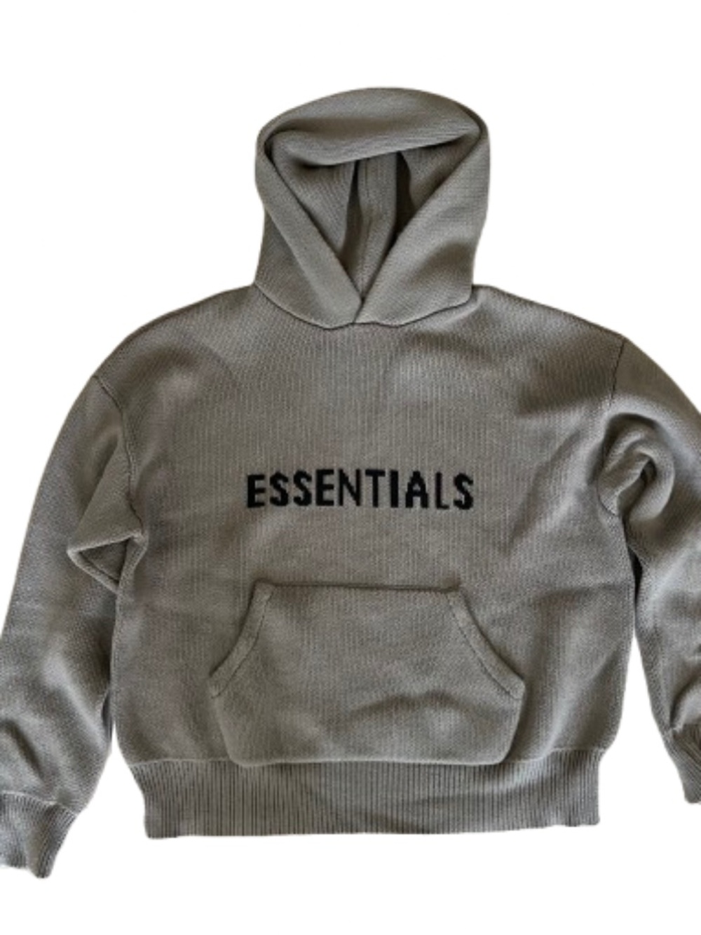 Fear of God Essentials Premium Knit Hoodie (Taupe)